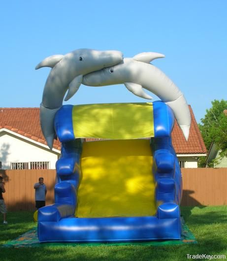 inflatable water slide