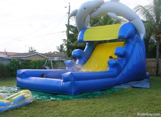 inflatable water slide