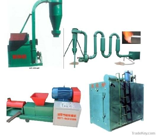 high effiecncf biomass briquette machine