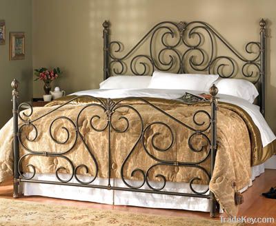 Bedroom soft iron bed