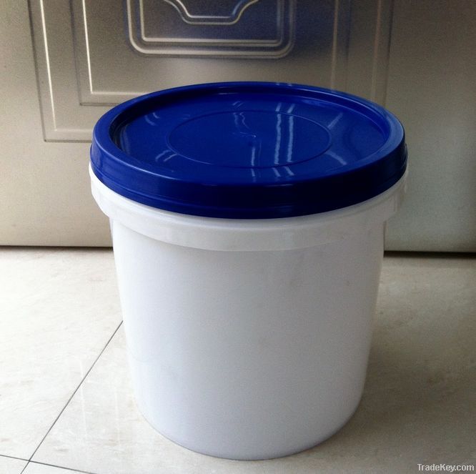 High strength plastic bucket for paint