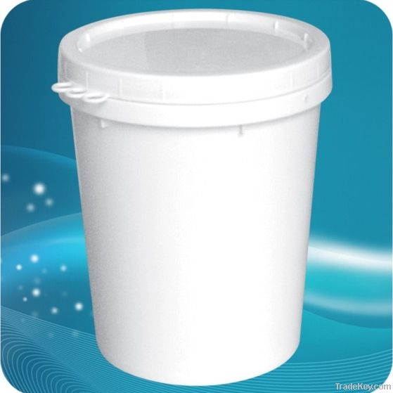 7 gallon plasitc pails with thread lid