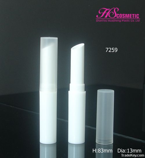 white lip balm tube packaging -- item no.7259