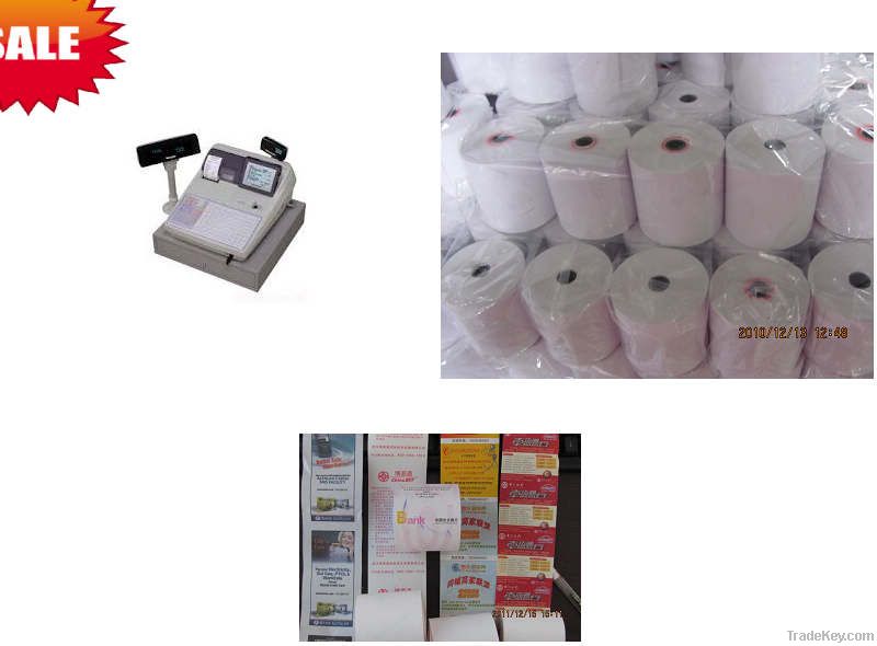 cash register&receipt paper roll