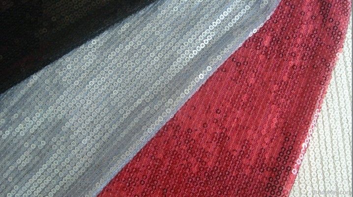 3mm bead embroidery fabric for garment, dress, hair band