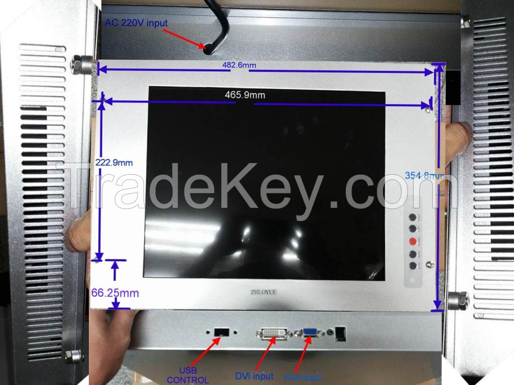 17 Inch 4:3 Touch Screen Monitor for Machine,Open Frame Monitor.usb Monitor.