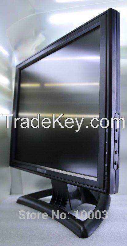 15 inch 4:3 touch screen monitor, touch screen monitor for pos.warrantry 1 year,