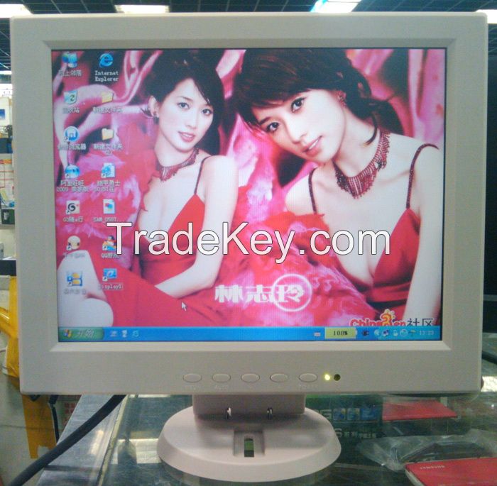 12 inch 4:3 touch screen monitor, touch screen monitor for pos.warrantry 1 year,