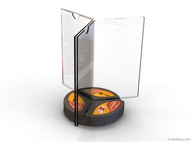 rotating table tents