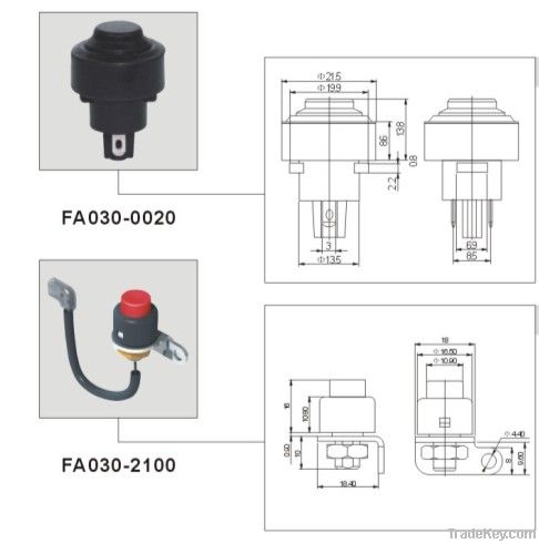 push button Switch-CE TUV ENEC