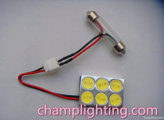 Hight power 6W car led bulb