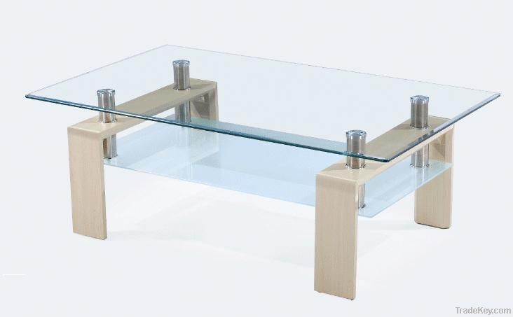 glass coffee table