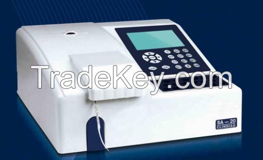 SA-10 Semi Automatic Biochemistry Analyzer