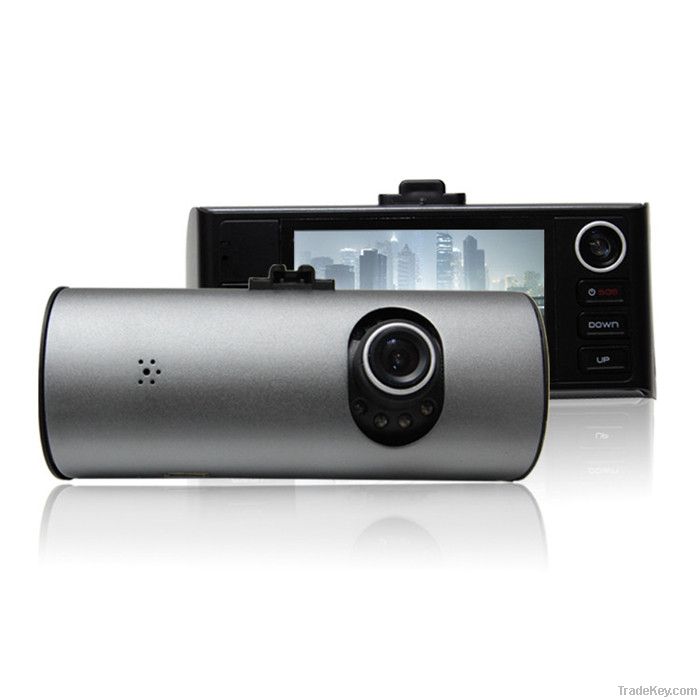 Dual Camera Car DVR 720P