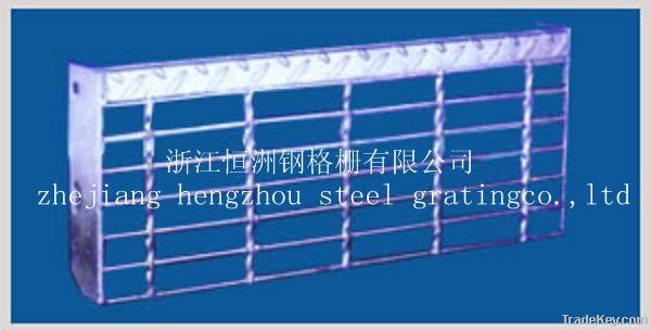 Galvanized bar grating