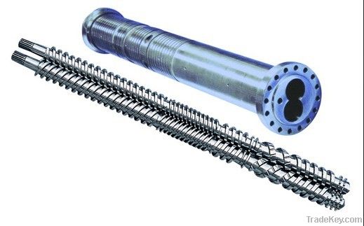 parallel twin screw barrel