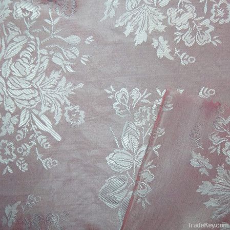 N33%T67%  jacquard satin/sateen fabric