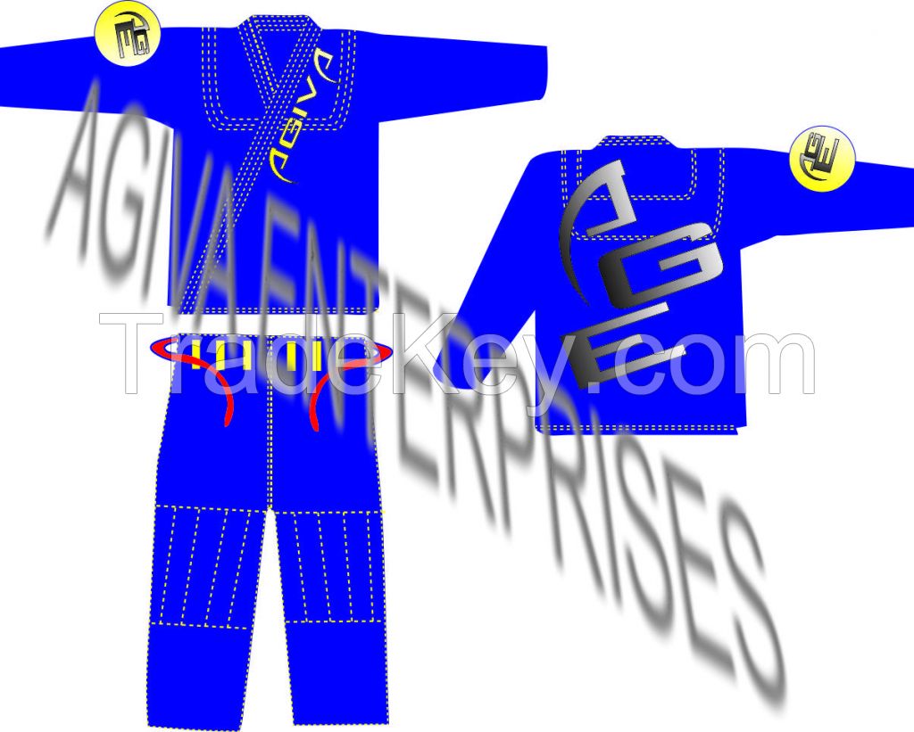 Black Brazilian Jiu Jitsu Kimonos