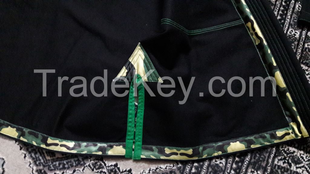 Black Bjj Kimonos in 450-GSM