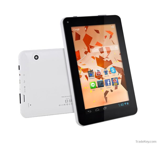 7&quot; quad core tablet pc