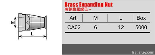 Brass Expanding Nut