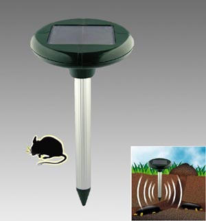 2011 hot selling high-effective solar power mole repeller HT-2016A