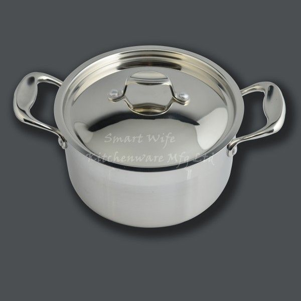 High quality stainless steel cookware cooking pot