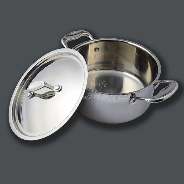 High quality stainless steel cookware cooking pot