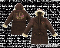 Hannah Montanaâ Brown Hooded Coat (7-16)