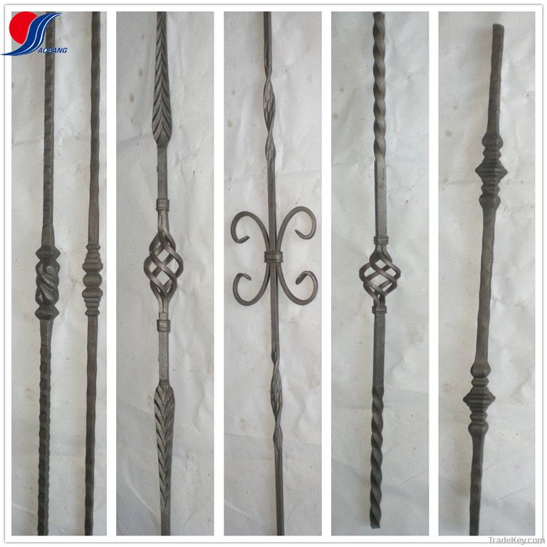 wrought iron balusters