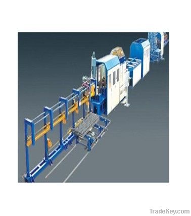 Lattice girder welding machine