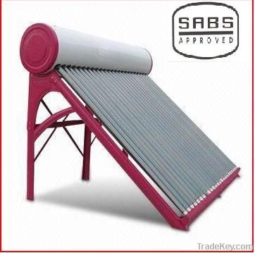 SABS Low Pressure solar geysers