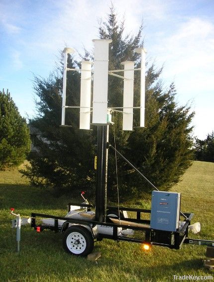 300w vertical axis wind turbine