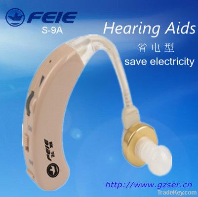 save electricity BTE hearing aids, S-9A