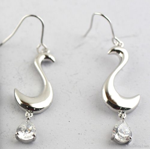 Swan earring