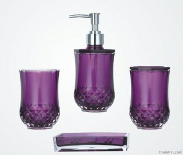 Acrylic bathroom set 4 series