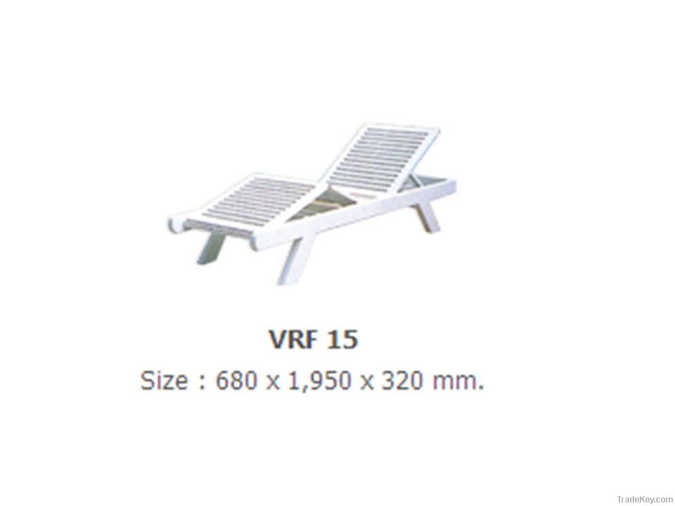 Plastic lounge chair VRF15