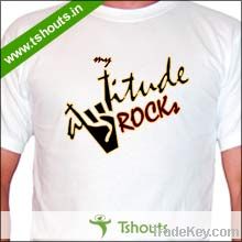 &#039;My Attitude Rocks&#039; from Tshouts - Funny design tshirt