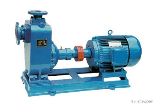 self-priming oil pump