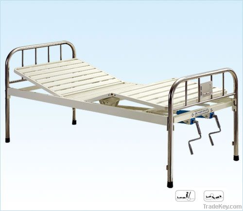 Nursing Bed-Full-fowler bed with stainless steel head/foot board B-29