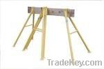 wood sawhorse