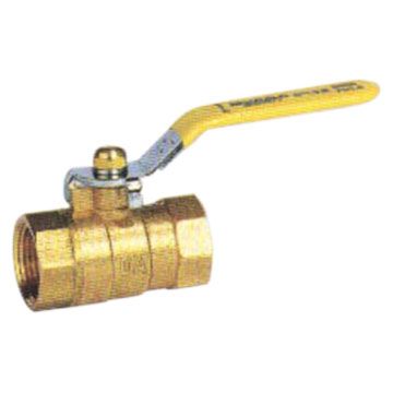 Ball valves for gas