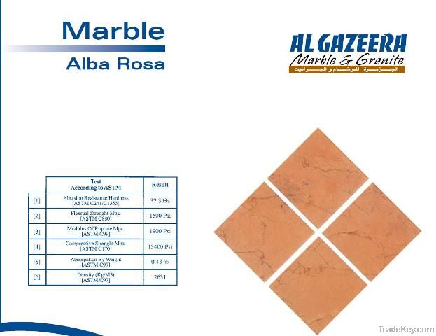 Alba Rosa Marbles