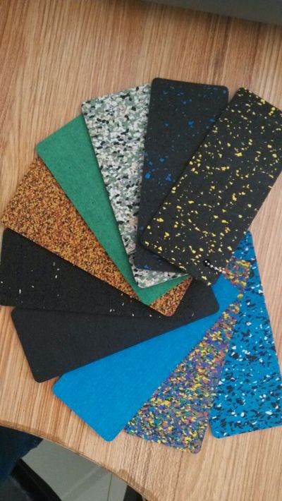 Supply anti-skidding durable rubber flooring mats --2mm