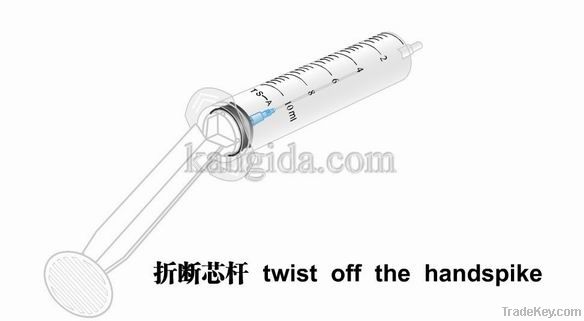 safety syringe with retractable needle