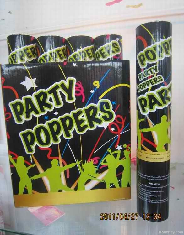 Big event party confetti cannon, party popper