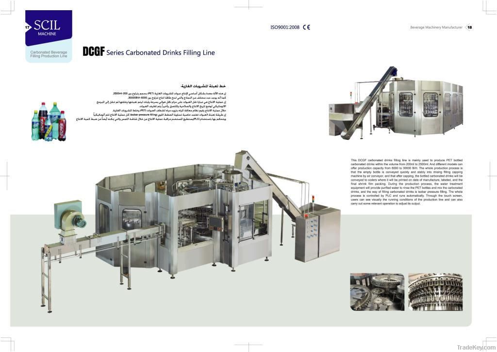 Carbonated Soft Drink Filling Machine