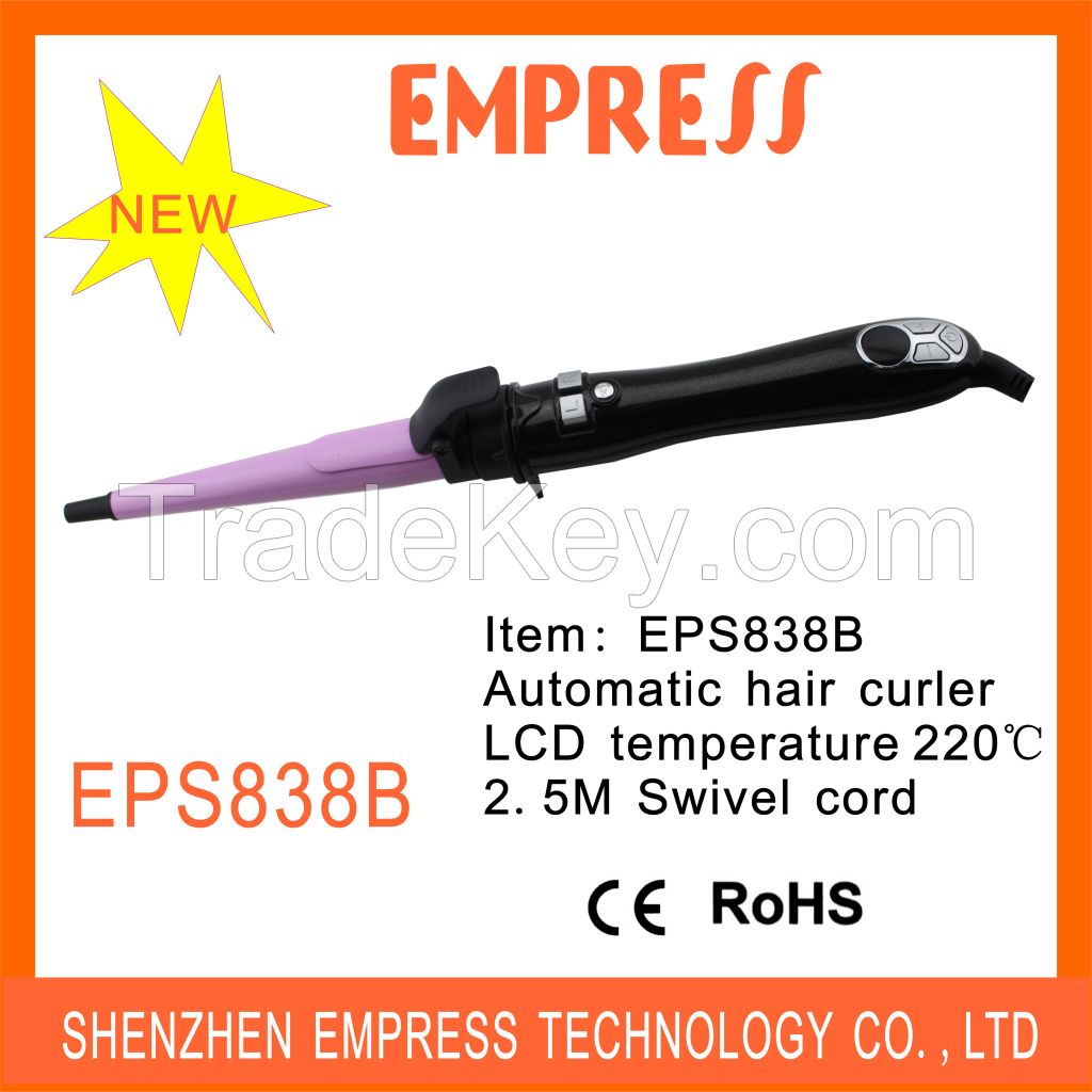 Automatic hair curler