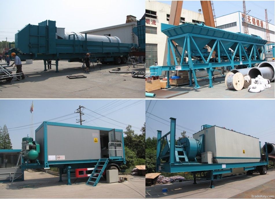 QLB-Y1000(80t/h) mobile asphal plant