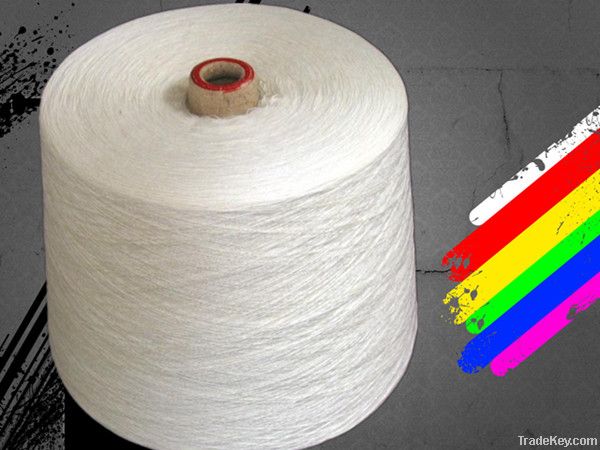 21s polyester spun yarn